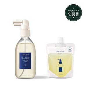 [쿨링진정 헤어토닉] 아로마티카 티트리 퓨리파잉 토닉 100ml+리필100ml