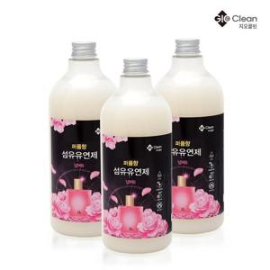 지오클린 명품향수향 퍼퓸 섬유유연제 1L x 3개 넘버6