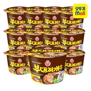 [오뚜기] 부대찌개라면 용기 115g 12개