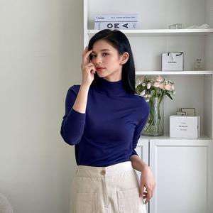 [최초가 89,000원][소재올킬]메리노울100 포인텔 모크넥 니트