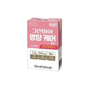 갤러리아_[정식품]그린비아 영양케어 미니 구수한맛 완전균형영양식 150