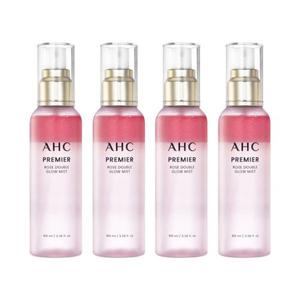 [AHC]AHC 프리미어 로즈 더블 글로우 미스트 100ml x4