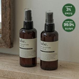 ★장난감 침구 세정 탈취★오브 피톤치드 편백오일수 스프레이 100ML / 휴대용 차량용 탈취제