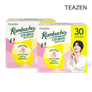 [티젠] 콤부차 시칠리아 핑크레몬 30스틱x2박스