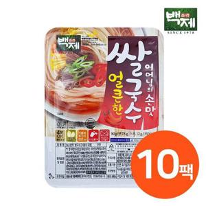 갤러리아_[백제] 얼큰한 쌀국수 92g x 10팩 세트