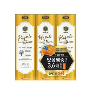 페리오 프로폴리테라 치약 레몬허니민트 100g x 2+1개