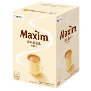 동서 맥심 화이트골드 커피믹스 210T