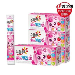 갤러리아_빙그레 요플레 짜먹는키즈 캐치티니핑 딸기 240g(40gx6개입) 4개