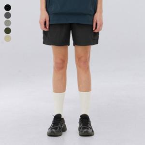 [스위브]유니) 나일론타슬란 풀밴딩 유틸리티 카고 4부 쇼츠 (5COLOR) [LSAMCNH754P]