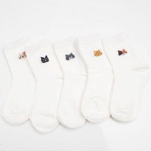 [지앤](무배)유아아동양말 s집사냥이 5족세트 남아여아 고양이