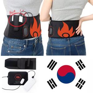 원적외선 충전식 온열벨트 배 허리 다리 전자파없는 찜질기 찜질팩