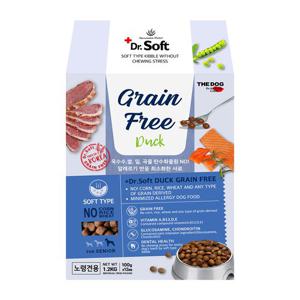 더독 닥터소프트 그레인프리 오리 노령견 1.2kg
