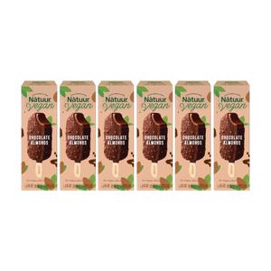 나뚜루 비건 초콜릿 아몬드 바 90ml x6개