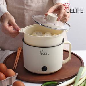 스팀 멀티 쿠커 라면포트 전기포트 계란찜기 1.8L