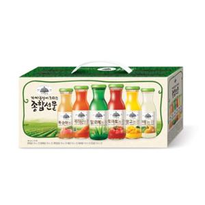 [웅진식품] 가야농장 병음료 선물세트 종합 6종 180ml 12병