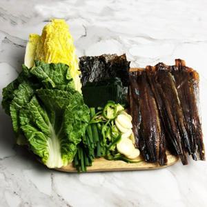 포항 구룡포 꽁치 과메기 완전손질 10미 20쪽+야채세트 해풍건조 과메기