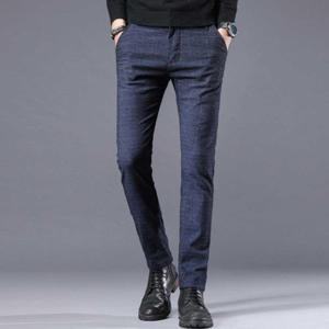 남자 결혼식 하객룩 스타일 세미 정장 슬림핏 팬츠 (W9CF882)