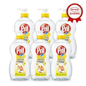 갤러리아_헨켈 주방세제 프릴 베이킹소다 700ml 레몬 x 6개