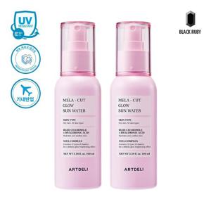 아트델리 멜라컷 선워터 100ml x2 /SPF50+, PA+++/선미스트/선크림