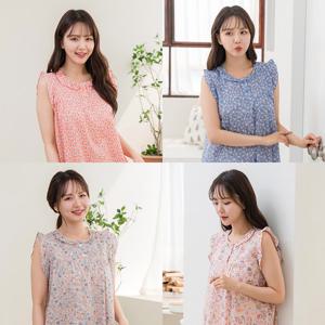 [~2XL] 아사면 60수 민소매원피스 5종 택1