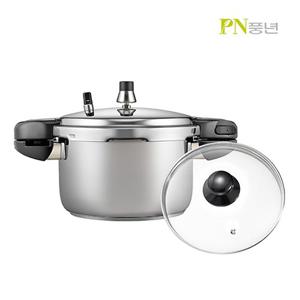 [PN풍년] 마레 인덕션 IH 디첼 압력솥 4.3L 8인용+ 유리뚜껑 MIDPC-08(IH)