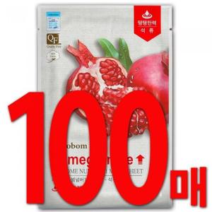 [아요델] 레토봄 탱탱탄력 석류 마스크팩 25g x 100매