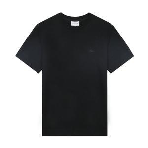 라코스테 오가닉 코튼 반팔 티셔츠 블랙 TH2730-031