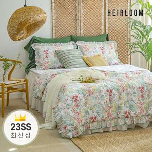 (슈퍼싱글/1+1)23SS 에어룸 60수 워싱 순면+인견 침구세트(이불2+베개커버2)