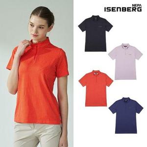 [이젠벅]네파 ISENBERG 초특가 기능성 반팔 집업티셔츠 4종, 여성