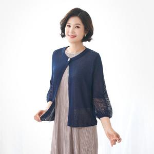 여성 엄마옷 스카시 니트 볼레로 가디건 VC004402 중년여성의류/50대/60대/마담/빅사이즈/할머니옷