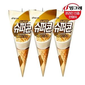 갤러리아_빙그레 슈퍼콘 화이트헤이즐넛 초코 24개 /아이스크림