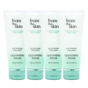 [프롬더스킨]프롬더스킨 글루타치온 콜라겐 클렌징 폼 150ml 4개(무료배송)