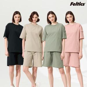 펠틱스 여성 텐션 하프 셋업 4종 (F504W-4)