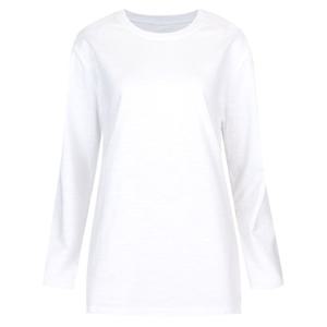 [샵앤] 솔리드 국산 슬럽 라운드 긴팔 이너 티셔츠 DAI-WSH-1009-화이트