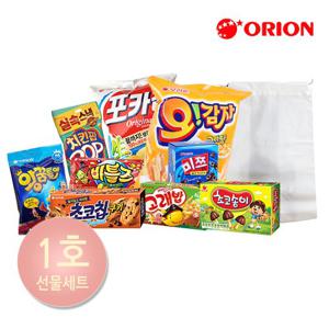 오리온 과자 선물세트 1호/어린이선물/어린이날선물/교회선물/어린이집선물