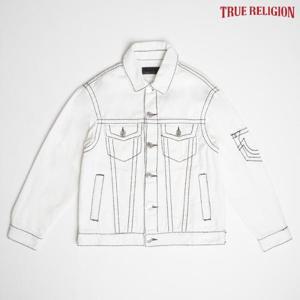 [트루릴리전][TRUE RELIGION] 빈티지 데님 자켓 화이트