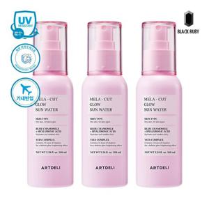 아트델리 멜라컷 선워터 100ml x3 /SPF50+, PA+++/선미스트/선크림