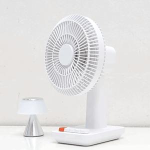 카프 레트로 무선 BLDC 탁상용 선풍기 사무실 책상 캠핑 저소음