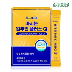 드림이음 마시는 알부민 플러스Q 15g x 30포 1박스