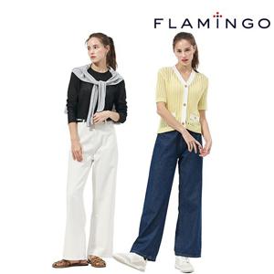 [10%할인+10%적립][후라밍고] 25SS 프레쉬 린넨 블렌딩 썸머 데님 팬츠 2종