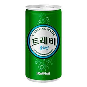 롯데 트레비 플레인 탄산수 190ml X 30캔