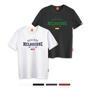 엘라모 멜버른 반팔 티셔츠 남녀공용 빅사이즈 S~4XL