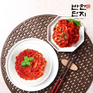 [반찬단지] 오징어젓 1kg + 마라무짠지무침 1kg