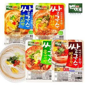갤러리아_[백제] 쌀국수 4종 20팩세트 (김치맛/멸치맛/얼큰한맛/육개장