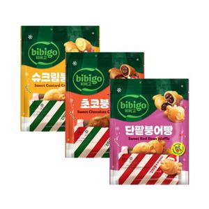 [CJ] 비비고 붕어빵 300g 3종 6개 (단팥/슈크림/초코)