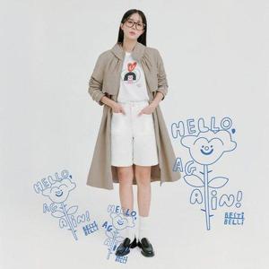 갤러리아_[25SS] 후드 셔링 트렌치 코트 (BKNAB2602)BKN2602