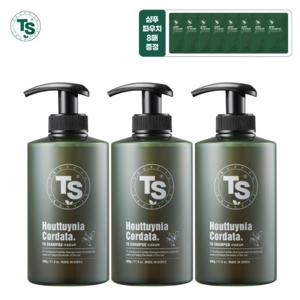 TS어성초샴푸 500g*3개+TS저스트샴푸 6g*8개