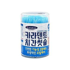 (WF73B04) 카라덴트 치간칫솔 300개입 대용량