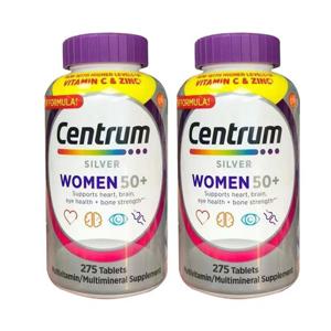 [Centrum] 센트룸 실버 50+ 멀티비타민 275정 50세이상 여성 2개입