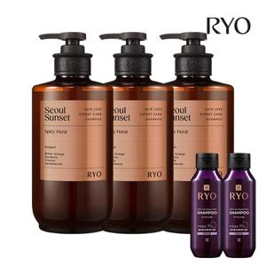 려 자양 탈모전문케어 샴푸 585ml 3입(옵션)